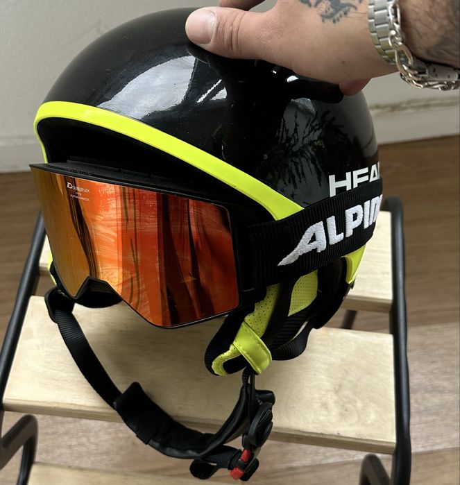 Capacete HEAD / Ocúlos ALPINA
