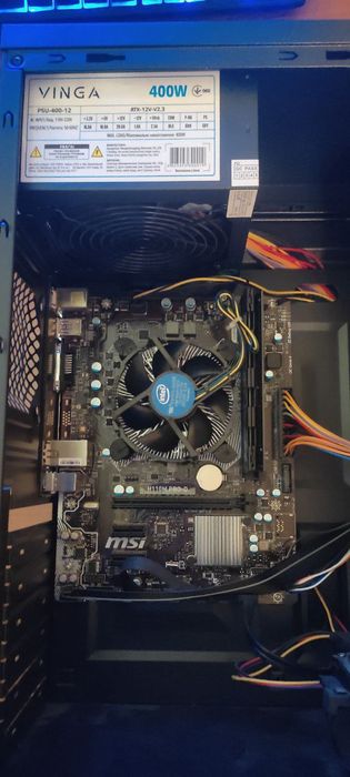 Intel Core i3-7100. Монитор Acer AL1511