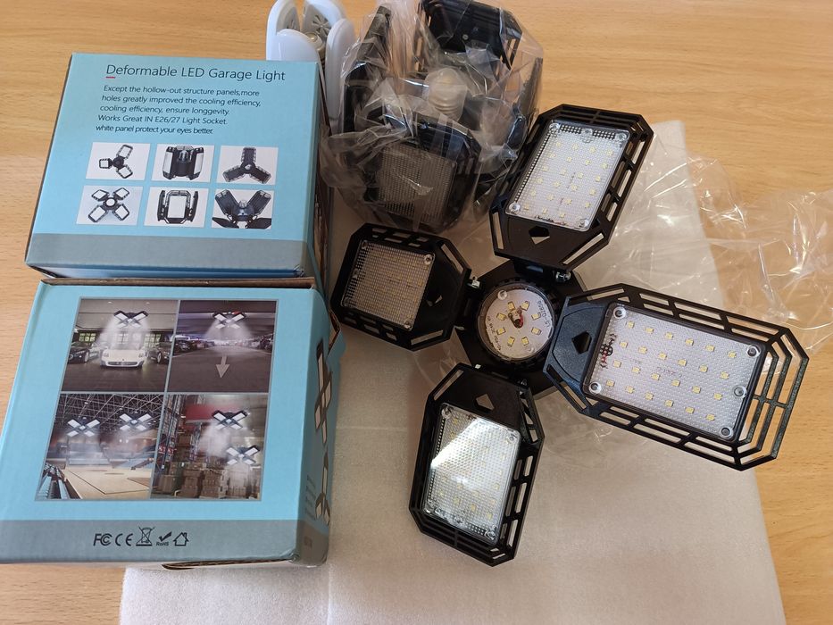 Garagem Lâmpada LED de luz branca Garagem