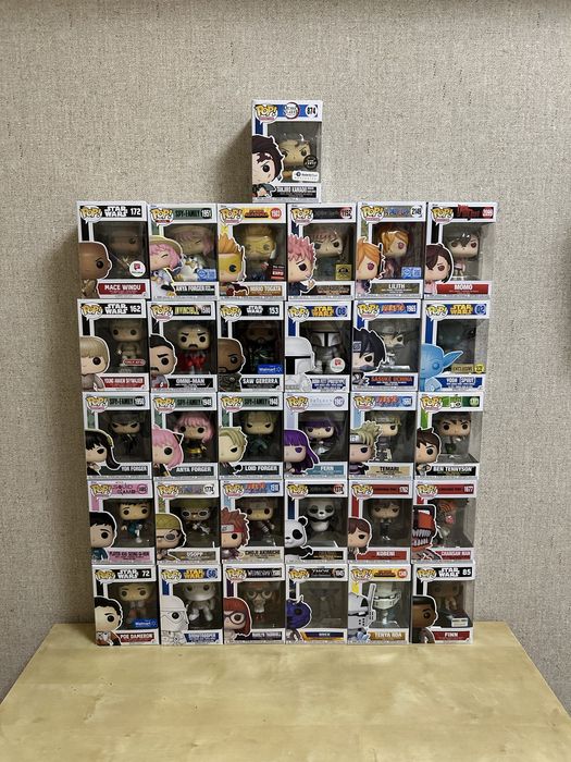 Оригінальні Funko Pop Anime Star Wars Marvel Chase ДИВІТЬСЯ УСІ ФОТО