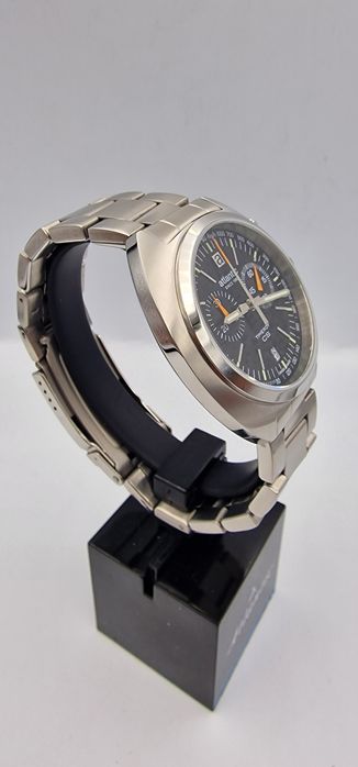 Atlantic Timeroy CS Chrono - Black - szafir, bransoleta - Swiss Made