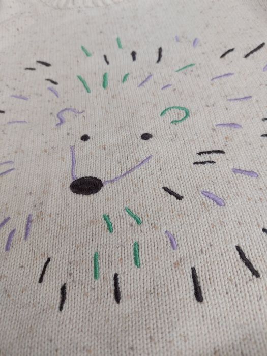 Bawełniany sweter i joggery r.104