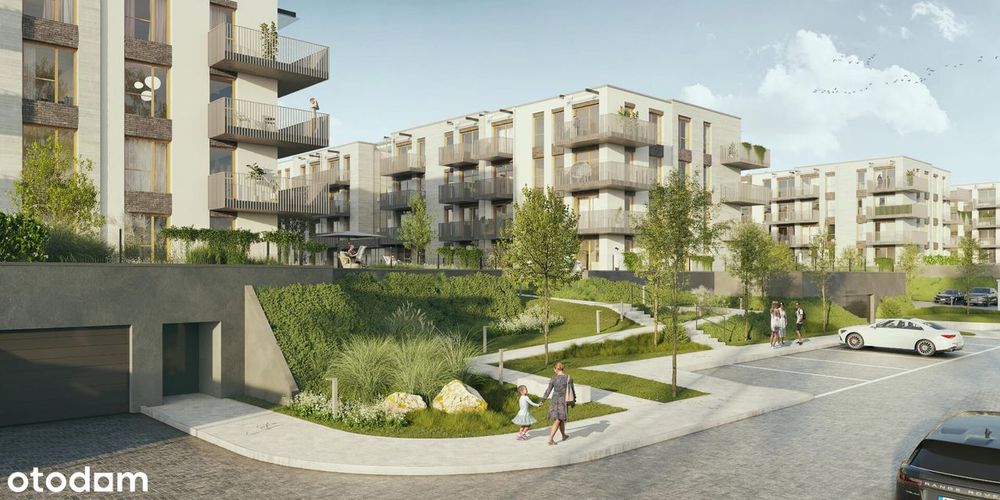 3-pokojowe mieszkanie 63m2 + ogródek Bez Prowizji