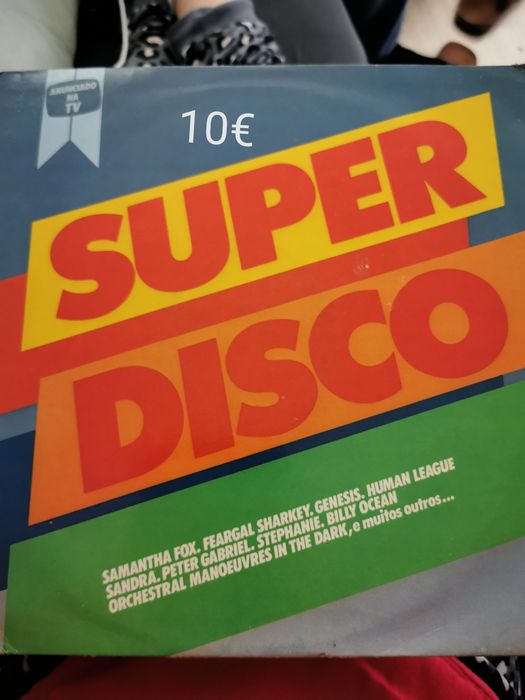 Variados discos de vinyl