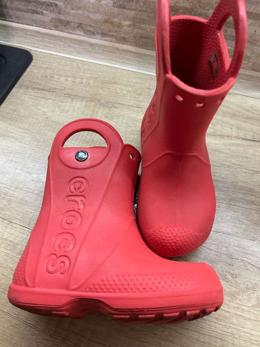 Продам крокси Crocs Lego та гумові чоботи С8-9 на хлопчика