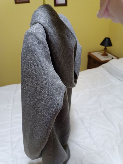 sobretudo XS cinzento