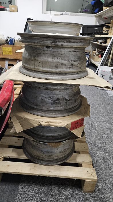 Felgi Mercedes Gullideckel w124 w201 6,5 J 15 ET48 5x112 gulli komplet