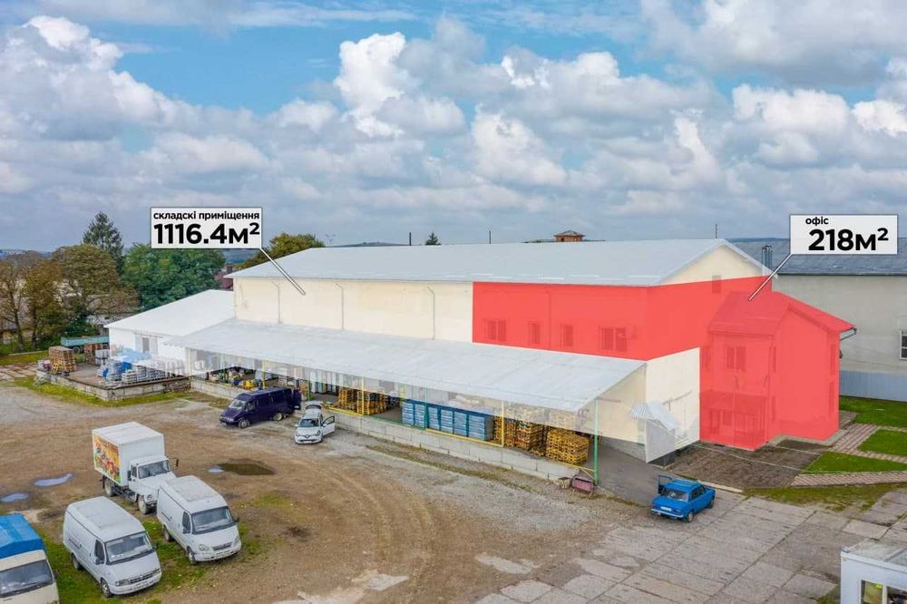Продаж складських приміщень