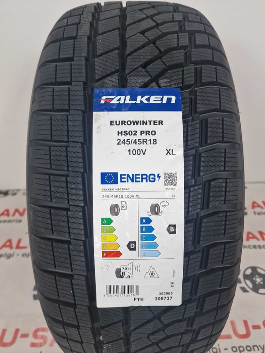 NOWE zimowe OPONY 245/45R18 - Falken EuroWinter HS02 PRO