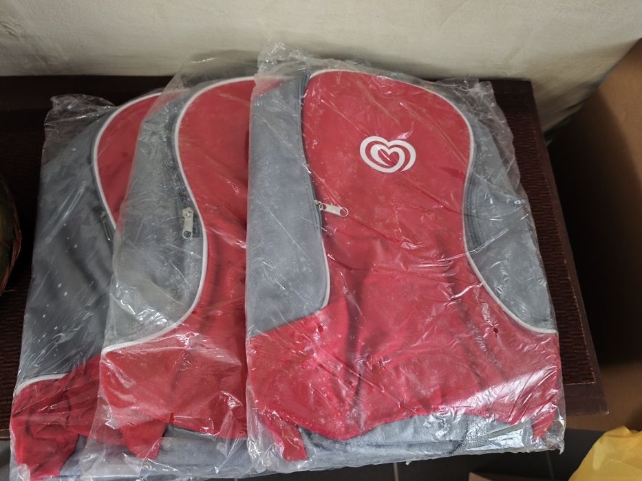 Mochila térmica nova Olá