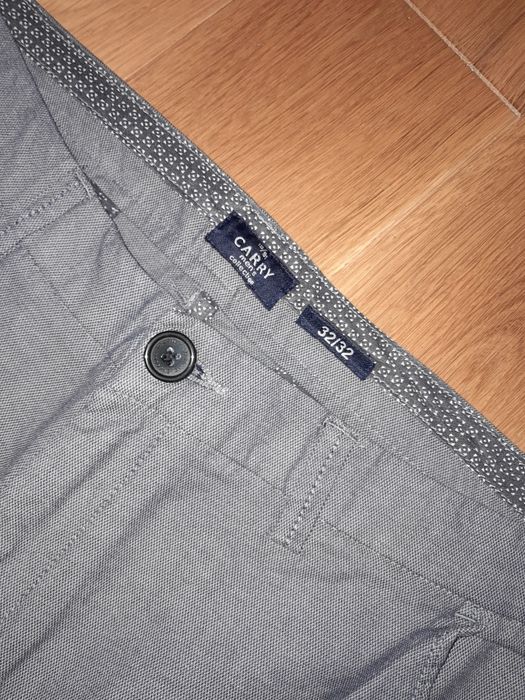 Eleganckie spodnie Carry 32/32 szare