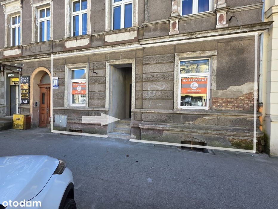 Lokal usługowy  ul. Zwycięstwa, parter, wejście bezpośrednio