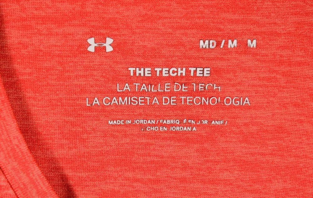 UNDER ARMOUR Tech Koszulka Męska M Oryginalna Super Stan