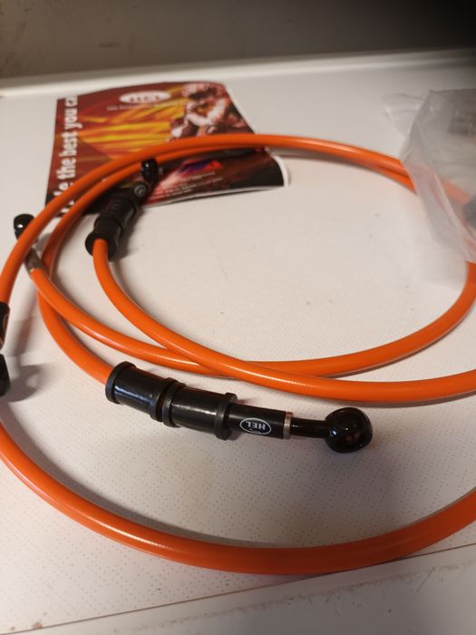 Przewody hamulcowe HEL w stalowym oplocie Yamaha MT09 2013-2015