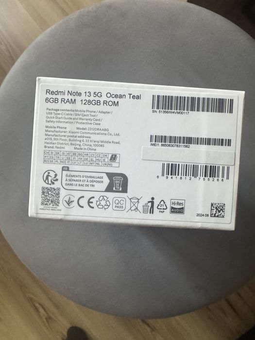 Telefon Redmi Note 13 5G Ocean Teal