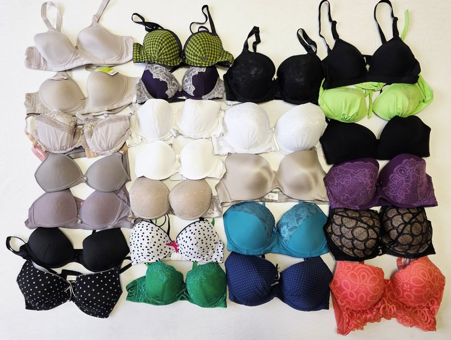 Biustonosz stanik duży zestaw ponad 30 sztuk