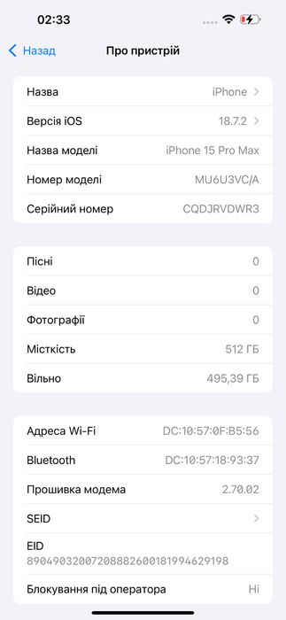 iPhone 15 Pro Max, 512gb