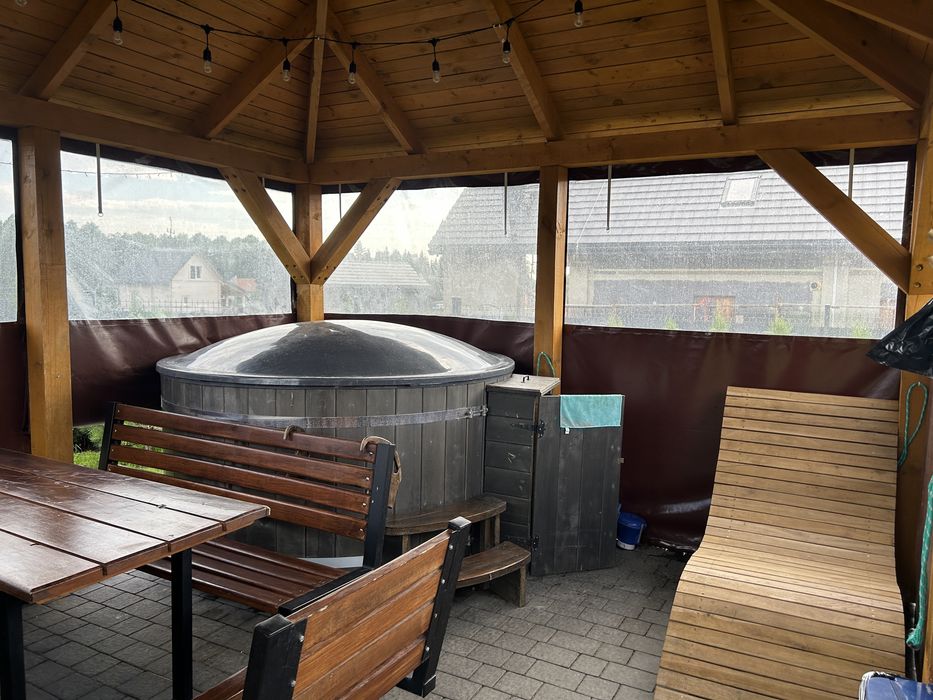 Domki Western House Fuleda Sauna Jacuzzi kominek Święta Sylwester