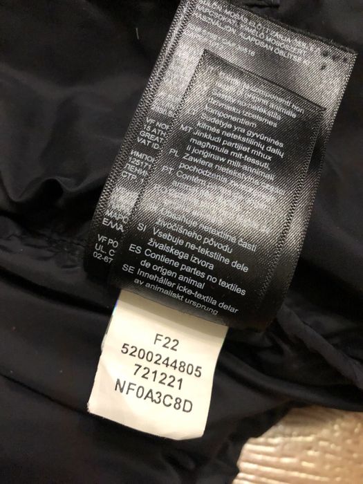 Пуховик north face retro 1996 xl оригинал