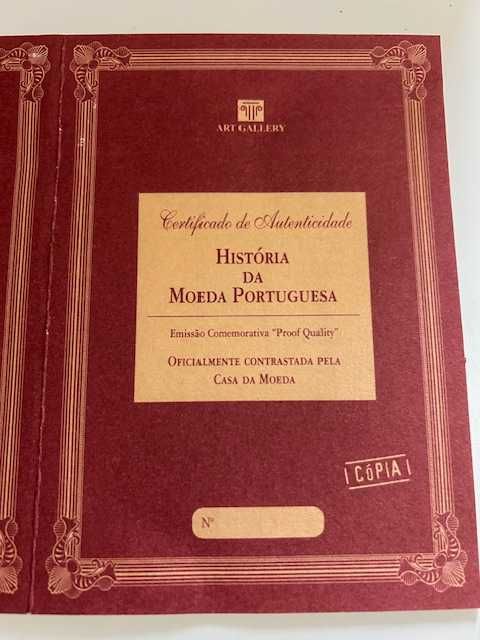 Coleção "História da Moeda Portuguesa" - Emissão "Proof Quality"