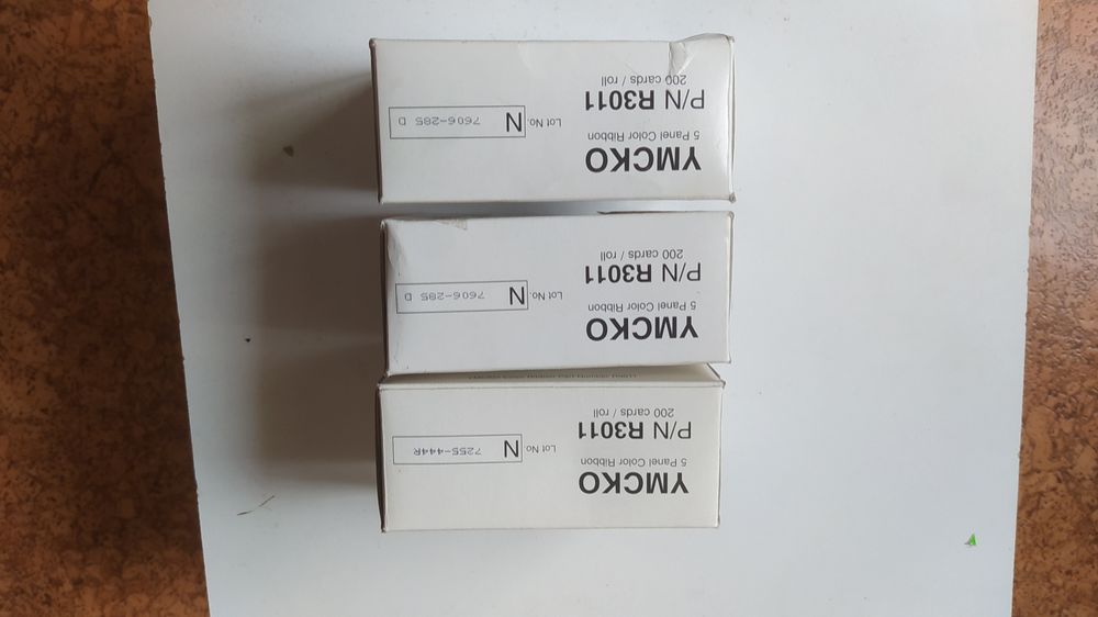 Принтер пластиковых карт Evolis Pebble 3  Б/у  Рабочий