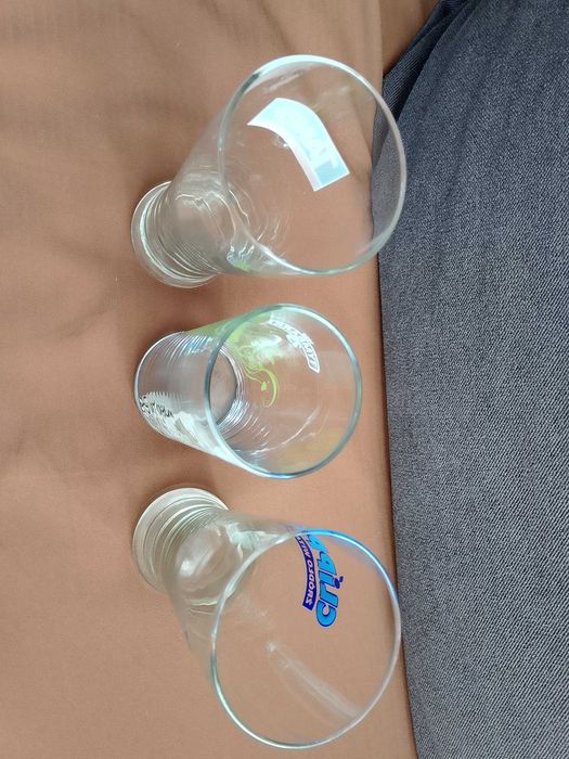 3 szklanki do napojów