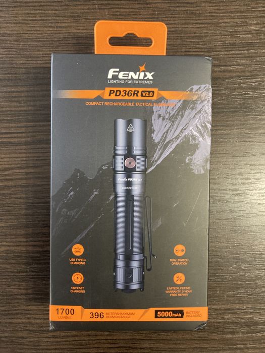 Ліхтар ручний Fenix PD36R V2.0