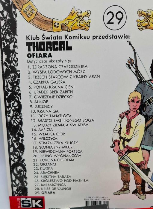 THORGAL stare wydania od 1988 roku wszystkie numery od 1 do 29