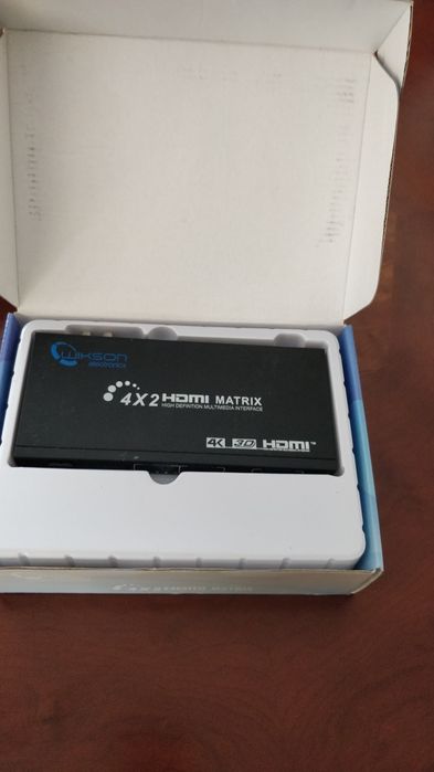 Multimédia interface Repartidor HDMI 4x2 da marca wikson