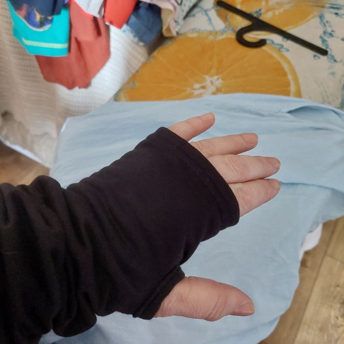 Bluzo-tunika z kapturem