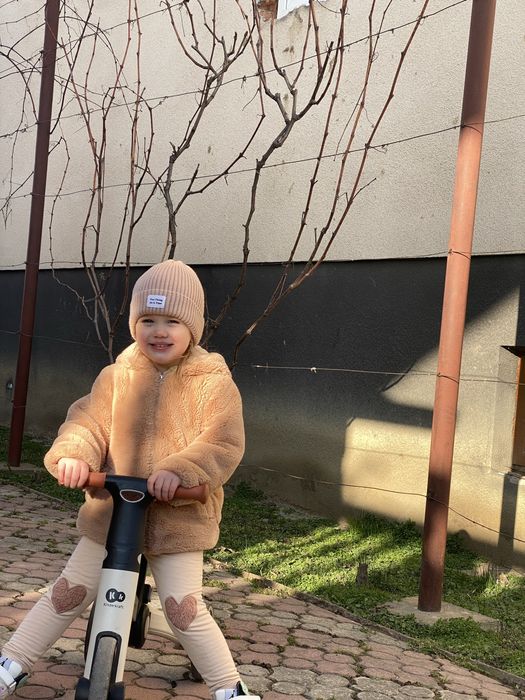 Шубка Next 98/104 коричнева демі шубка 98/104