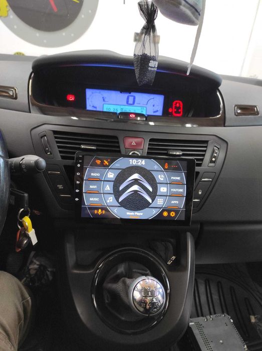 (NOVO) Rádio 9" • CITROEN C4 Grand Picasso • (2006 a 2013) • Android