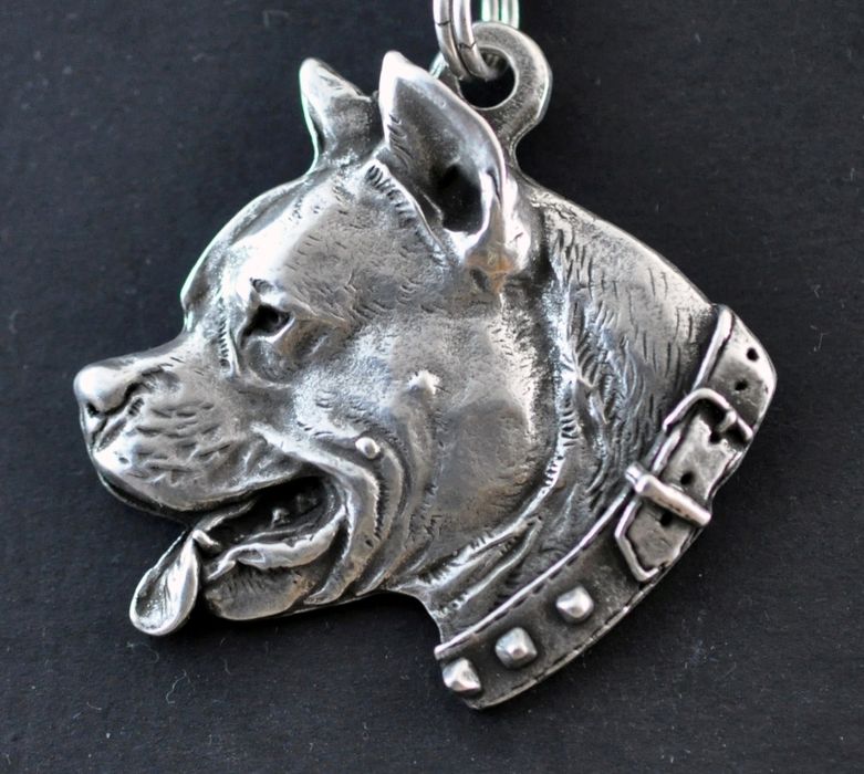 Amerykański Staffordshire terrier naszyjnik na lince Art-Dog