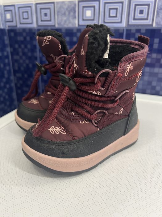 Сапожки чобітки ботинки зимові Rezerved p.22-23 14,5 см