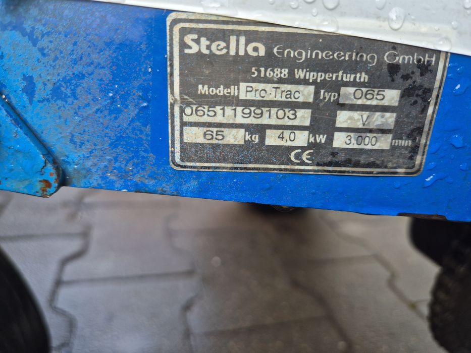 Zamiatarka odsniezarka stella 6.5km 3 biegi z Niemiec