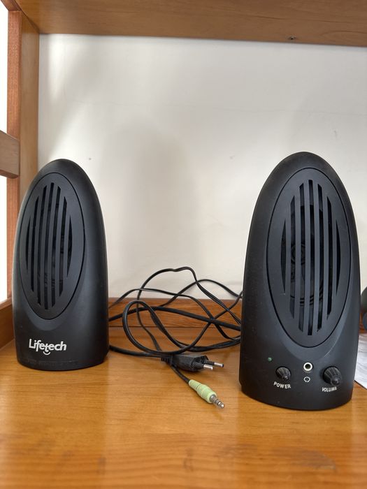 Colunas de Som. PC Lifetech 2.0