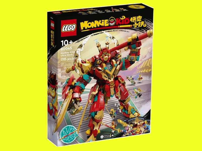 #nowe#  Lego 80045 Monkie Kid Monkey King w Ultramechu Trójmiasto