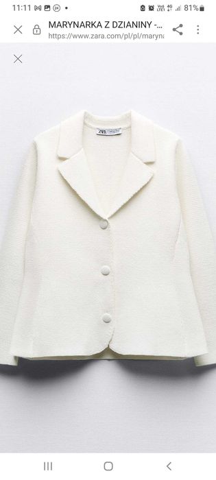 Zara жакет жіночий трикотажний, р. М (укр. 46-48)