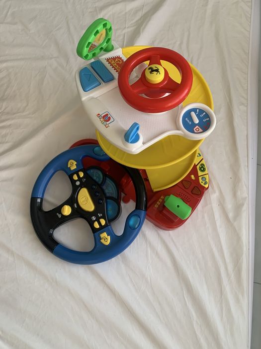 Для хлопчика руль машинки горка