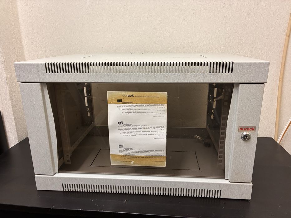 Bastidor mural 19’’ 6U’s