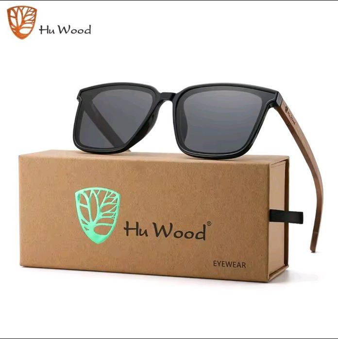 Óculos de sol Hu Wood (envio incluído)