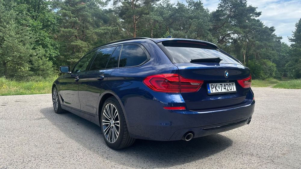 BMW Seria 5 BMW 520D 190KM Automat Harman Kardon BEZWYPADKOWY Prywatnie