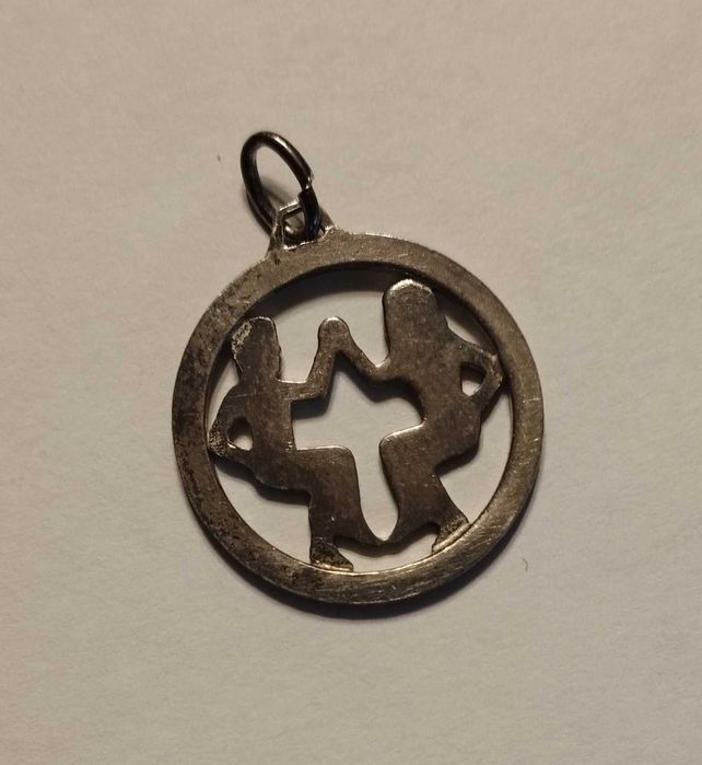 Кулон Близнюки знак зодіаку (70-і роки)