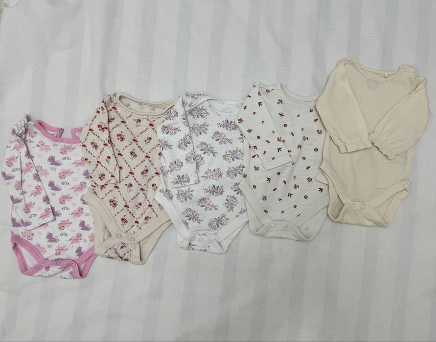 Боді на дівчину від 0-3 місяців