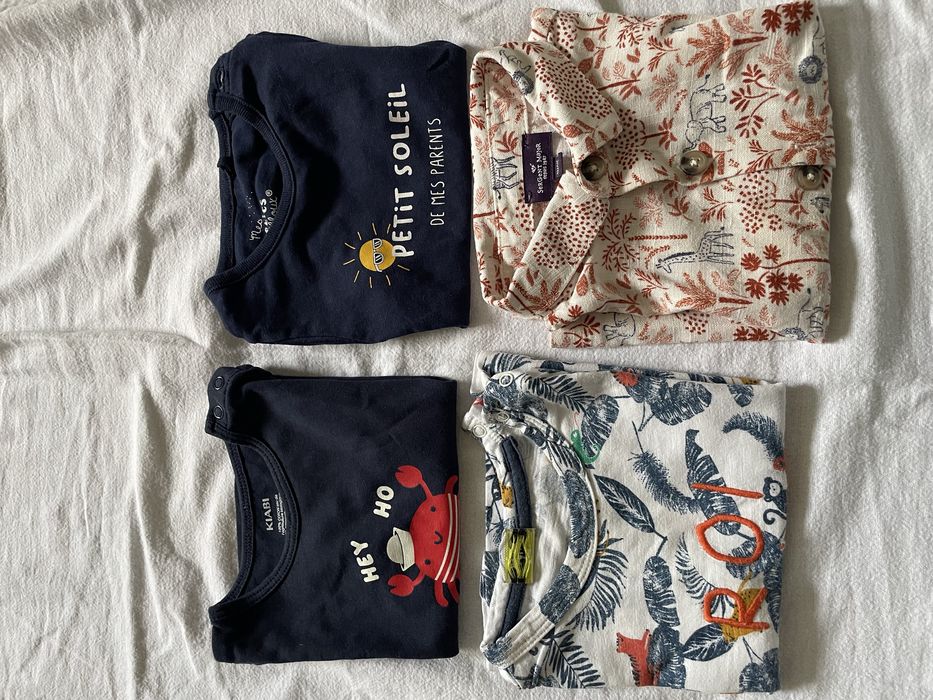 Lote roupa bebe menino