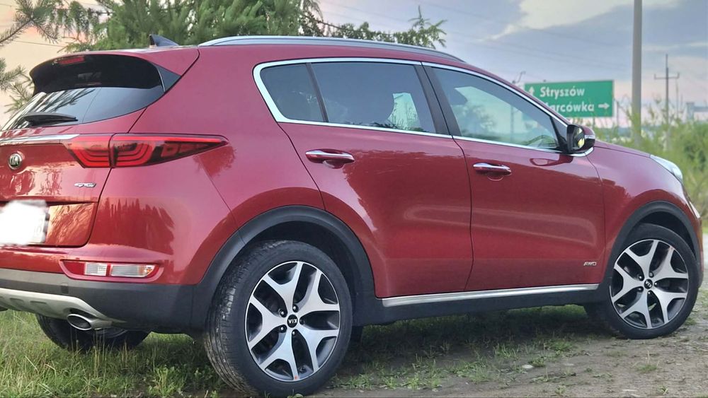 Kia Sportage IV gt-line 2016 bezwypadkowy