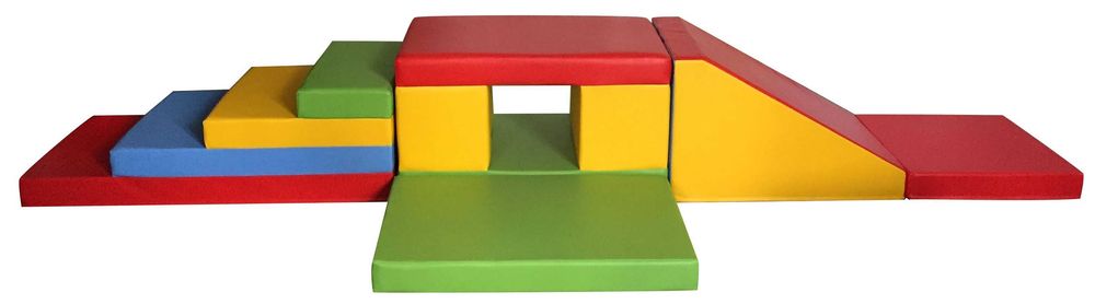 Zestaw piankowy dla dzieci - 6 elementów - tor przeszkód