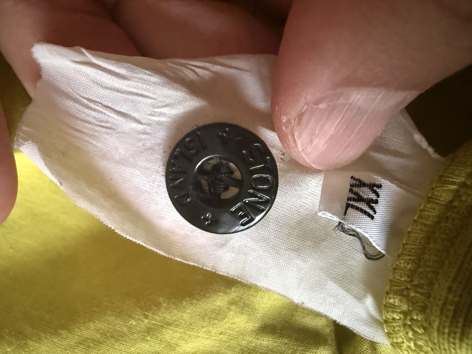 Stone island ярко желтый