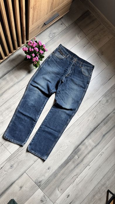 Spodnie Wrangler W34 L32 TEXAS męskie jeansy granatowe