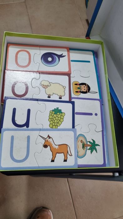 Jogo letras e números